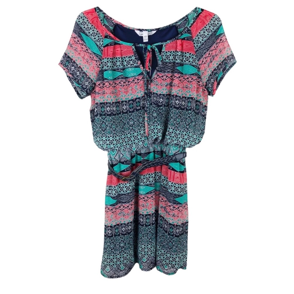 NWOT Speechless dress with belt boho